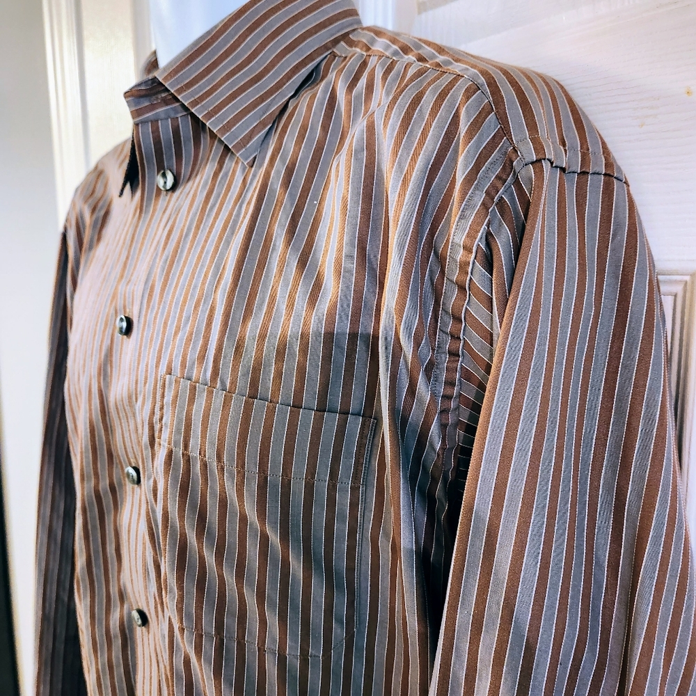 MENS ETON GANGHESTER DRESS SHIRT